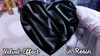 Velvet Effect in Resin New Technique Resin Art • Epoxy resin art • resin crafts • epoxy resin diy