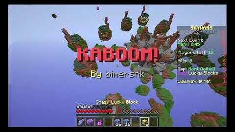 Lucky Block Skywars Is So RANDOM | Hypixel Skywars