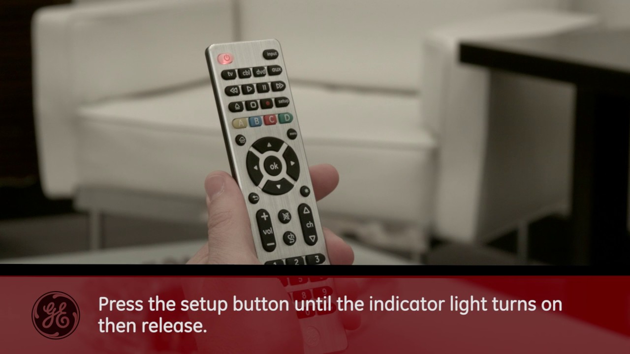 How To Reprogram Ge Universal Remote