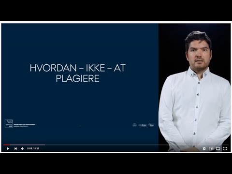 Video: Hvordan forholder juks og plagiering seg til hverandre?