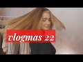 VLOGMAS 22 // O zi de pregatiri - coafor si bagaje