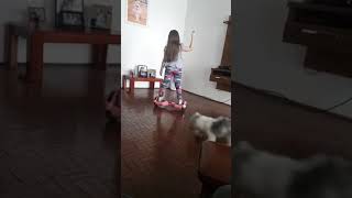 Dançando  com Hoverboard