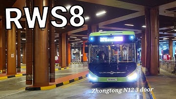 PD839L - Resorts World Sentosa Bus Service RWS8 [Zhongtong N12 3 door]