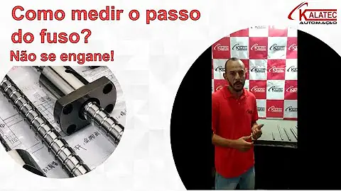 Como medir o passo de um fuso?