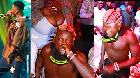 Mc Oluomo, &Others Are Shock As Singer Portable Did This At Pasuma Birthday As Destiny Boy Perform