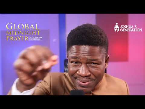 Global Midnight Prayers Day 20 | 20th June 2025 | With Joshua's Generation
