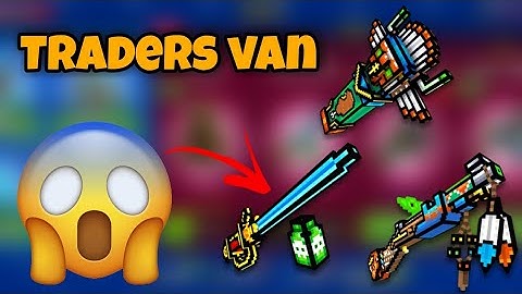 Healing Weapons Traders Van Test - Pixel Gun 3D ( Heroic Epee, Shell Bubbler & Spiritual Rifle )
