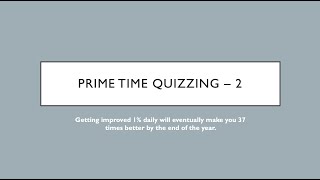 Prime Time Quizzing - Set 2 screenshot 4