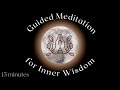 Guided Meditation for Inner Wisdom & Advice 🔮✨