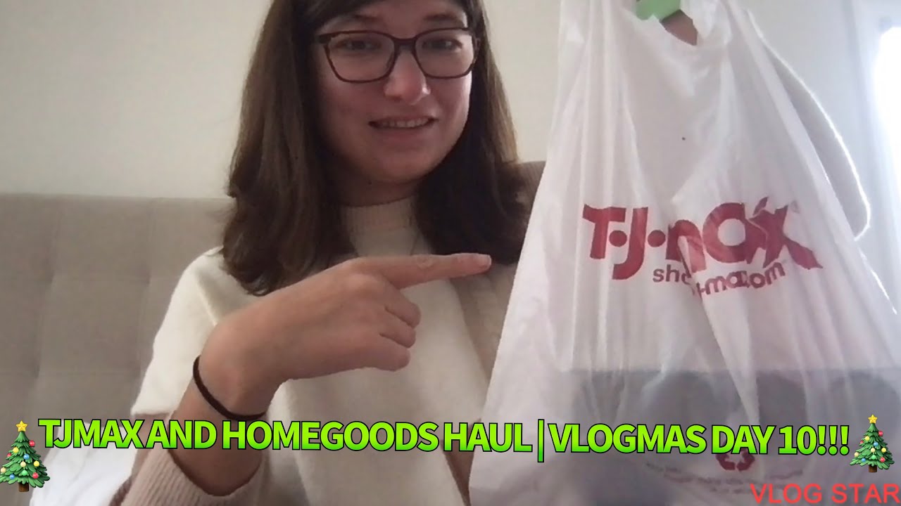 HomeGoods TJmax Haul December 10th 2023 Vlogmas Day 10 homegoods-tjmax-haul-december-10th-2023-vlogmas-day-10