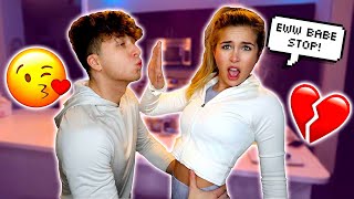 REFUSING To KISS My Boyfriend To See How He Reacts