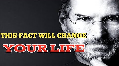 THE #1 THING YOU MUST DO if YOU WANT SUCCESS Motivational Speech  by STEVE JOBS