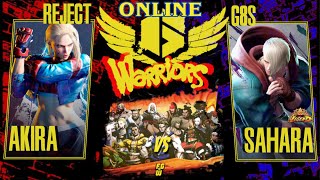 SF6 × REJECT Akira «Cammy» vs G8S Sahara «Ed» | High Level Street Fighter 6