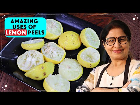 इस वीडियो को देखने के बाद आप कभी भी नींबू के छिलके नहीं फेकेंगे | Homemade Cleaner from Lemon Peel |