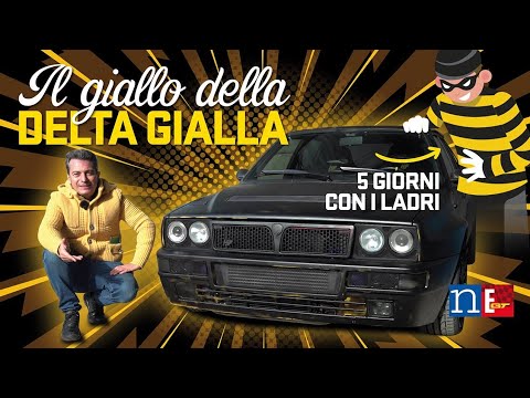 ?⬛#FURTO Lancia Delta HF Integrale EVO GIALLA? perché l'hanno rubata e rovinata ⚠ (ritrovata a Roma)