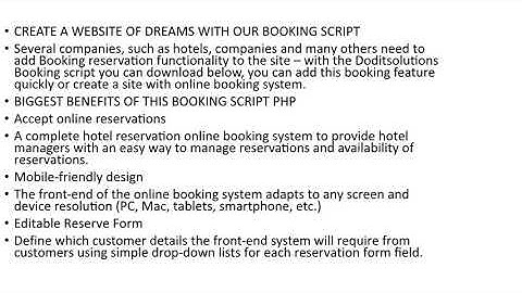 Booking Clone Script | Booking.com Clone Script