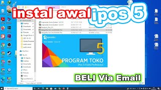 [01] First time buying a shop program via email, install the application, activate the IPOS 5 cas...