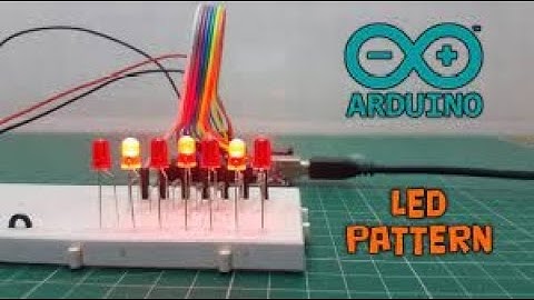 How To Blink Multiple LED Arduino | 5 LED Blinking Program #robotics