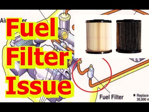 Video: Paano mo malalaman kung ang iyong filter ng gasolina ay masama?