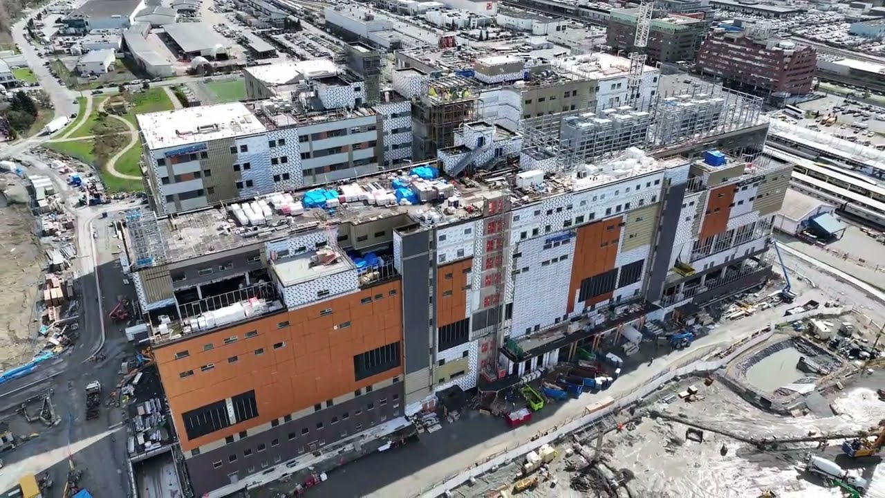 New St. Paul's Hospital Construction (Spring 2025)