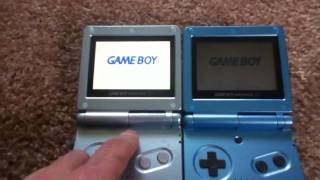 Best Buy: Nintendo Game Boy Advance SP Surf Blue AGS S SBA