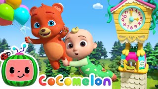 hickory dickory dock cocomelon animal time nursery rhymes for kids