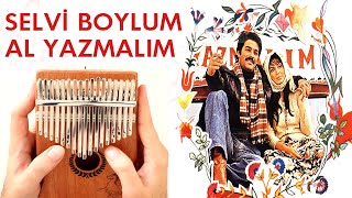 Selvi Boylum Al Yazmalım Kalimba Notaları Resimi