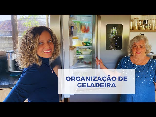 Organizando a geladeira 