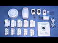 Smart security system wifi alarm system kit with app push and calling alarms diy no monthly fee