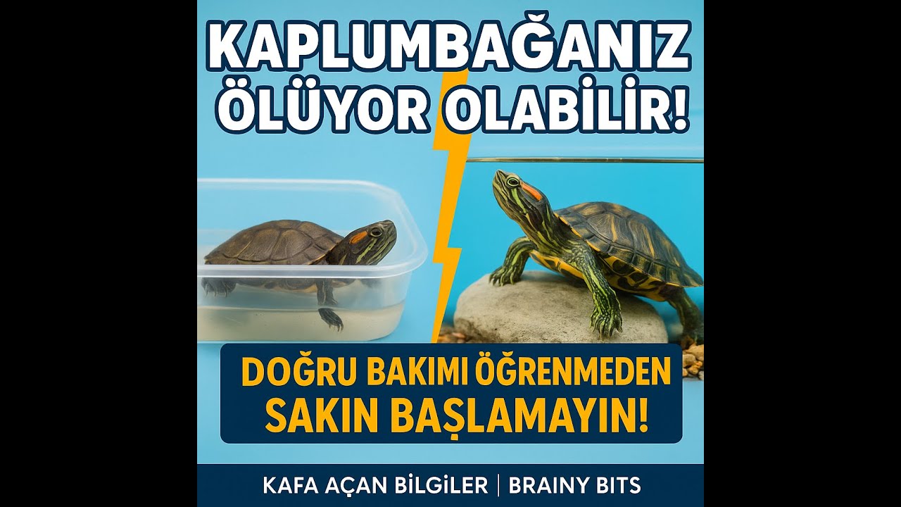 Su Kaplumbağanızın Ömrünü Kısaltıyor Olabilirsiniz! Doğru Bakım Rehberi.