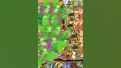 Ancient Egypt plants vs zombies 2 challenge Pyramid of Doom Level 175 Bonk Choy