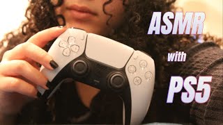 ASMR with PS5 (tapping, no talking)