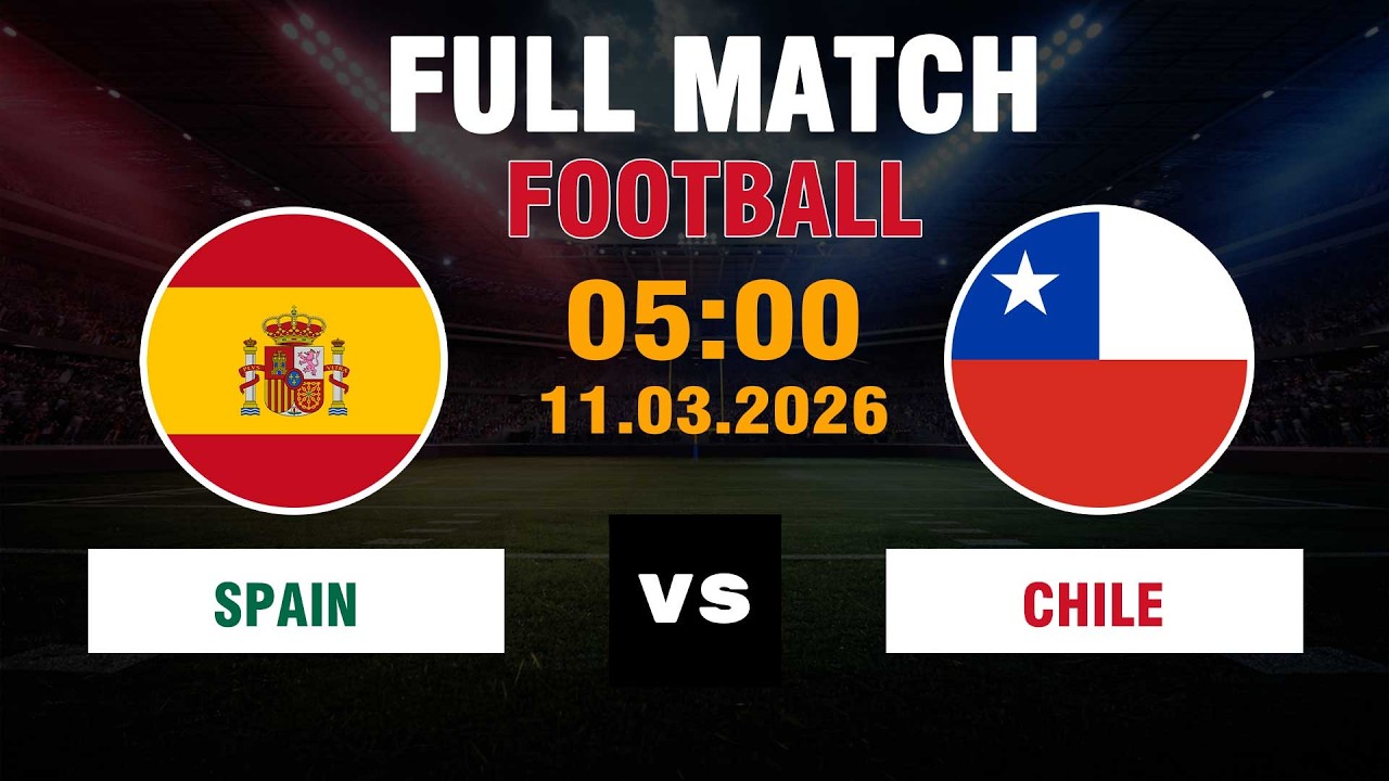 🔴 SPAIN vs CHILE | A tense battle awaiting the decisive moment
