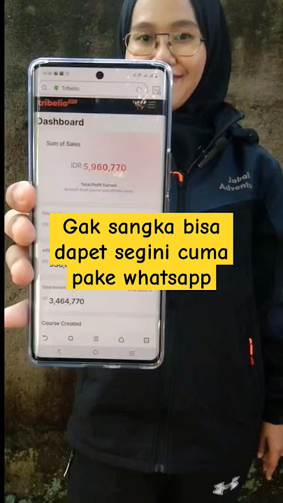 CARA DAPAT UANG DARI WHATSAPP INTERNET DAN DIGITAL #affiliate #affiliatemarketing #uangdariinternet
