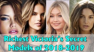 Top Ten Richest Victoria’s Secret Models of 2018-2019 Net Worth