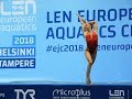 Kate Shortman | Solo Tech Final | European Junior Championships 2018