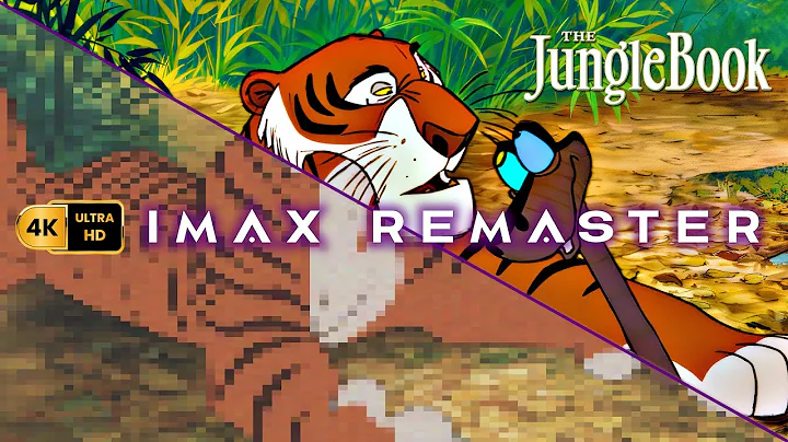 The Jungle Book 1967 (Kaa and Shere Khan's conversation) | 4K IMAX Remaster