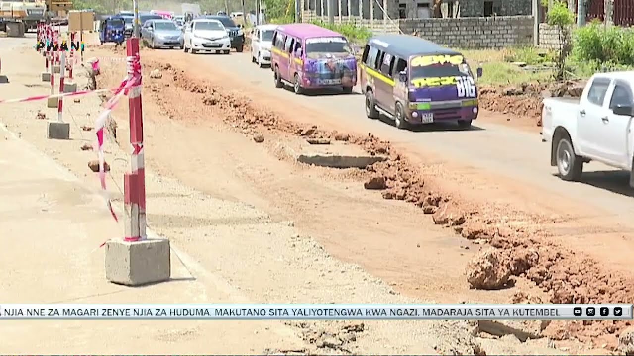 Barabara ya Bagamoyo - Horohoro - Malindi Thamani ya Bilioni 7.5 Inaendelea Kujengwa Kwa Kasi