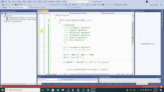 3 Arithmetic Operators