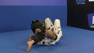 OMOPLATA from closed guard grabbing the sleeve