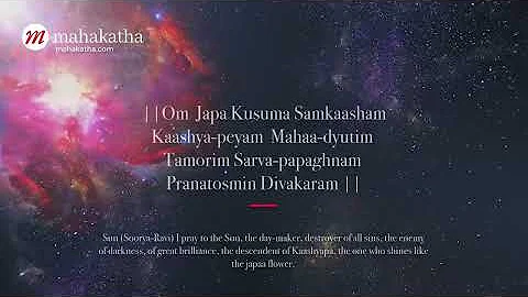 Ancient Sun Mantra To Remove Negative Energy from MIND, BODY, SOUL & HOME  | Om Japa Kusuma Mantra