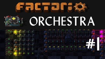 Factorio Combinator Orchestra #1 the Arpeggiator