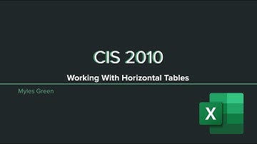 CIS2010 Video Project