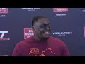 Fb aeneas peebles spring game press conference