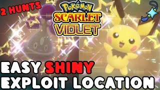 EASY SHINY Hunt Exploit PICHU and BONSLY for Pokemon Scarlet and Violet