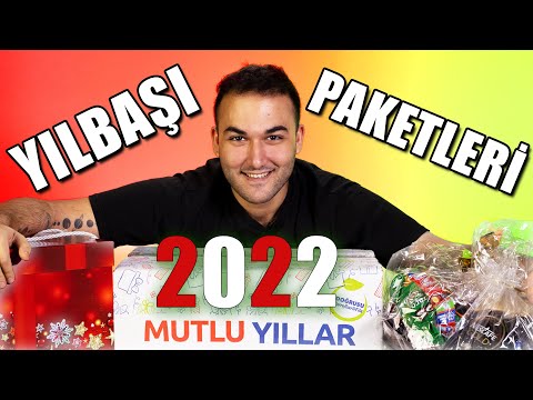 YILBAŞI PAKETLERİNİ İNCELEDİM! (2022)