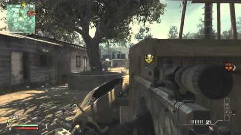 MW3 Quickscoping S&D Village