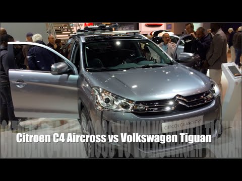 Citroen C4 Aircross 15 Vs Volkswagen Tiguan 15 Youtube