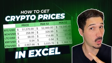 How to Get Crypto Prices in Excel (The Easy Way)