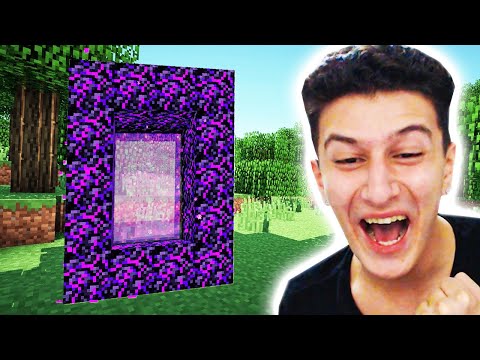 CEHENNEM PORTALI YAPTIM ? Minecraft 15